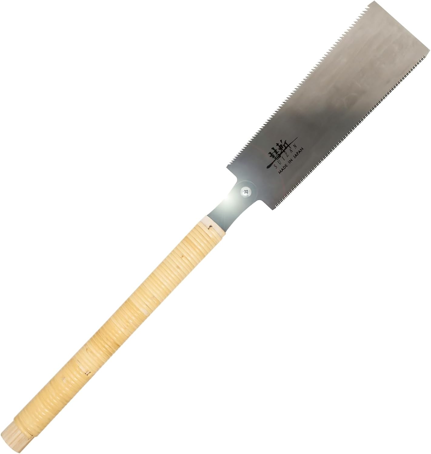 SUIZAN Ryoba Double Edge Saw 9.5" Assembly ver - Professional Japanese Pullsaw Handsaw Woodworking Tools